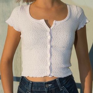 Brandy melville, pink floral, and relatively small